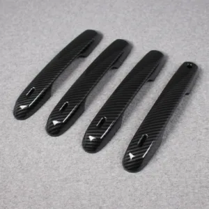 Lexus GX GX550 2024 2025 2026 Door Handle Cover Trim Carbon Fiber Black