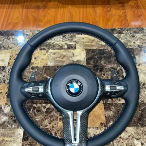 BMW M Performance Nappa Leather Carbon Steering Wheel Set – F10 F06 F12 F13 M5